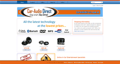 Desktop Screenshot of caraudiodirect.com.au